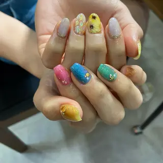 ネイル 【DELICAT】 溝の口店　KUMIのネイルデザイン