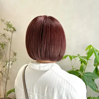 ショート カラー 有田裕真 【ブリーチカラー】のヘアスタイル