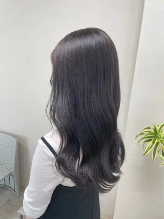 ロング カラー ヘアアレンジ 新井 勢のヘアスタイル