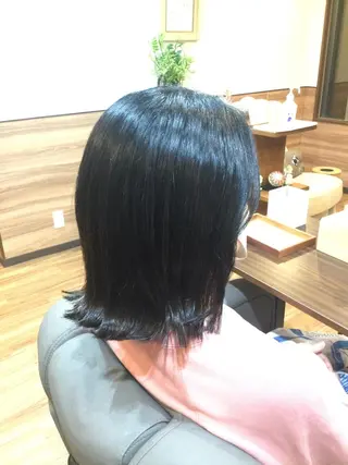 ミディアム カラー Annon プライベートサロンのヘアスタイル