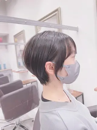ショート 佐々木 芽衣のヘアスタイル