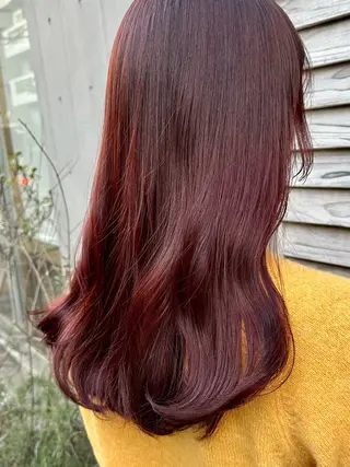 ロング カラー 🪭risa 暖色/レイヤー🪭のヘアスタイル
