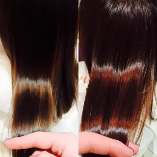 ロング カラー CHAINON 近鉄奈良店のヘアスタイル