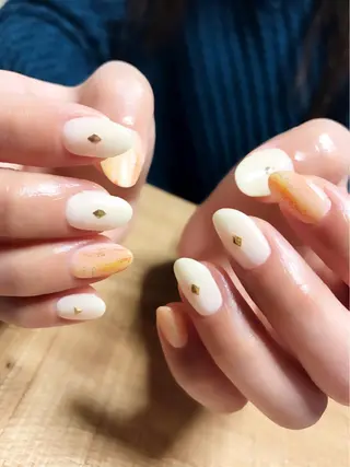 ネイル ツメトマツゲ .のネイルデザイン