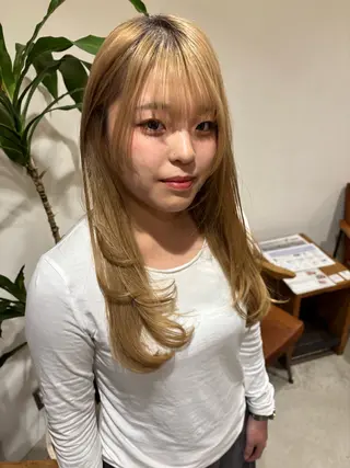 ロング 梅田美容室/カット /Maoのヘアスタイル