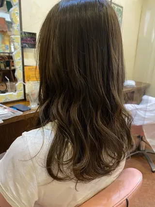 セミロング カラー パーマ 眉毛&まつ毛パーマ専門店Berry所属・清水 由佳のマツエク・マツパデザイン