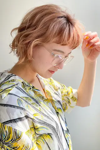 ショート c＆ ちはるのヘアスタイル