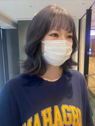 ミディアム カラー ヘアアレンジ 'AXIS nagoya所属・'AXIS江森 美空のヘアスタイル