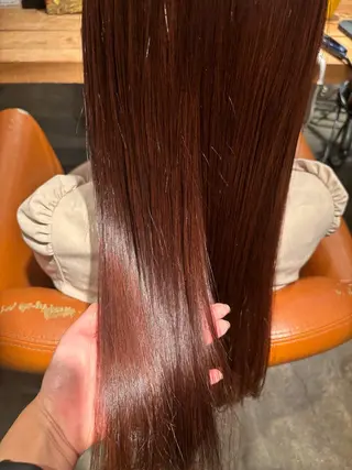 髪質改善カラー ベージュ🤎YUMEのヘアスタイル