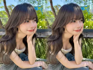 ロング カラー ブリなしWカラー✨️ 髪質改善【タケル】のヘアスタイル