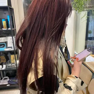ロング カラー 縮毛矯正/カラー ✨️Mariamuのヘアスタイル