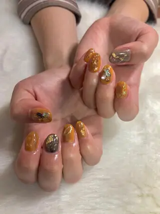 ネイル Amber21.所属・Nagahama Akariのネイルデザイン