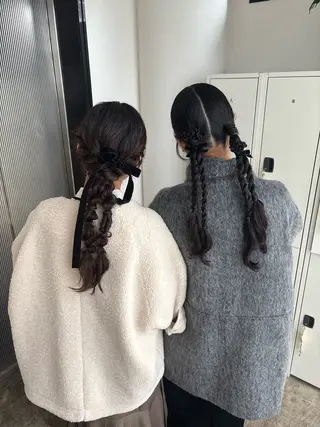 ヘアアレンジ Ruka/カット カラーモデル募集のヘアスタイル