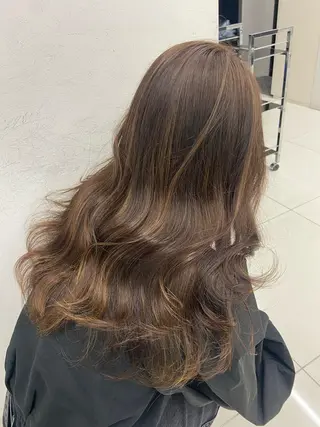 ロング 韓国レイヤー/ヘア カラー🎀ayamiのヘアスタイル