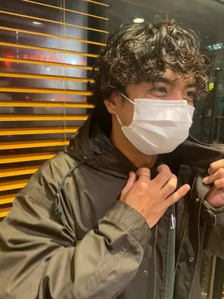 パーマ メンズ パーマ指名No1 /namiのヘアスタイル