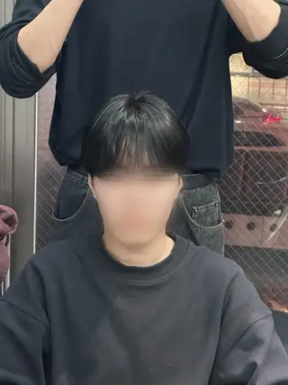 メンズ 梅田/パーマ/ 韓国メンズヘア/ハタのヘアスタイル