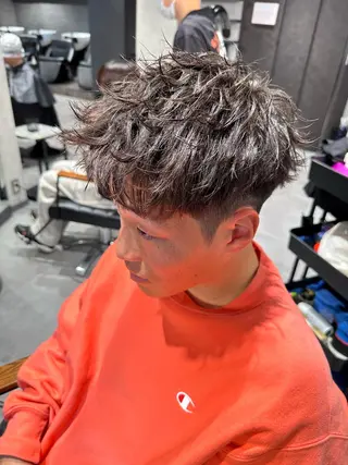 ショート ヘアアレンジ メンズ NEXT NEO所属・メンズヘア静岡 ✂︎Ryuheiのヘアスタイル