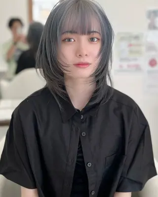 ミディアム 直樹専用髪質改善 東加古川アーティブのヘアスタイル