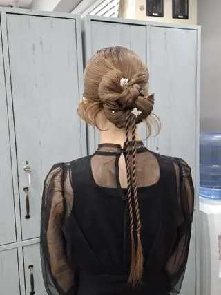 ロング ヘアアレンジ HIME. ＊*ヒメドットのヘアスタイル