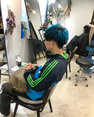 ショート メンズ 松下 倫子のヘアスタイル