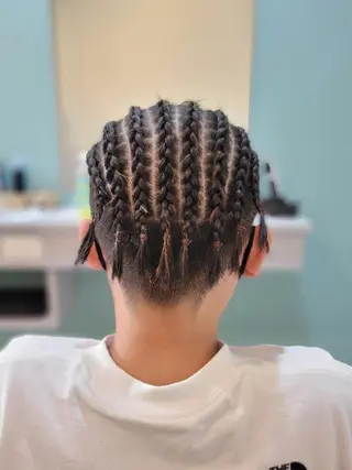 ショート キッズ メンズ ヘアアレンジ Hair Stylist MAFUYU所属・ハイライト/カラー ⭐中村真冬のヘアスタイル