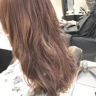 ロング カラー GLROW haruhiのヘアスタイル