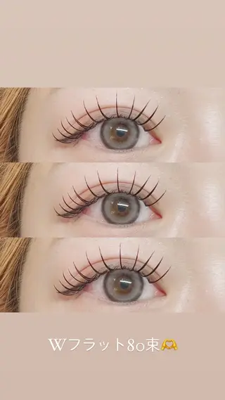 マツエク・マツパ Baby step.のマツエク・マツパデザイン