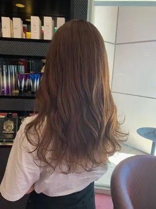 セミロング カラー 松山 大輝のヘアスタイル