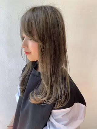 ミディアム カラー メンズカット特化柏駅 徒歩3分LOUのヘアスタイル