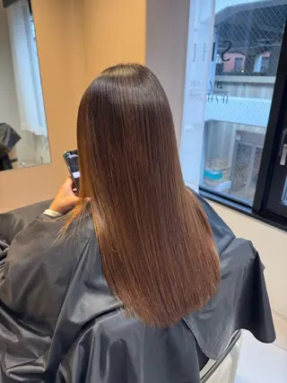 ロング SHEA+所属・今村 圭佑のヘアスタイル