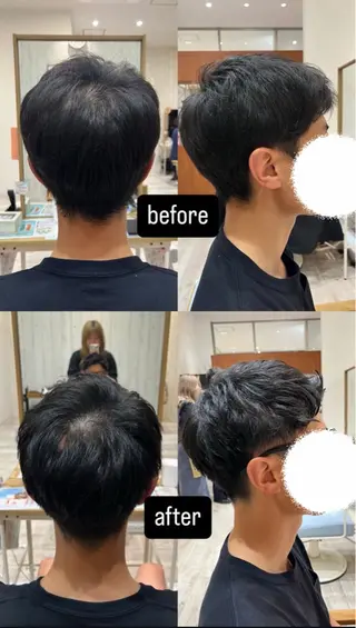 メンズ 鈴木 彩音のヘアスタイル