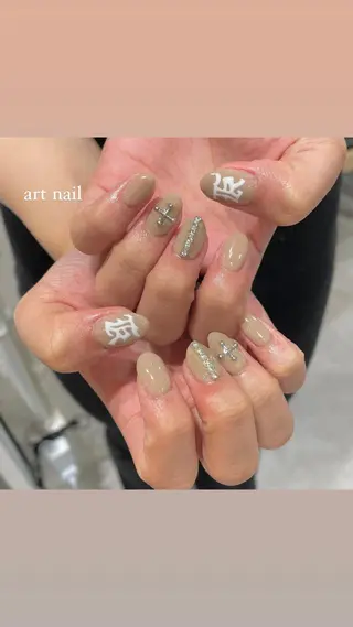 ネイル 淡色ネイル 🎀moeのネイルデザイン