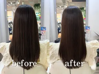 セミロング 枝折 憲のヘアスタイル