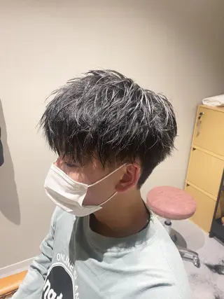 ショート パーマ メンズ BOSHU HAIR所属・【メンズ特化】 茅野　洋介のヘアスタイル