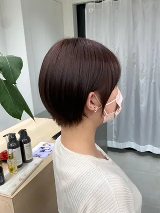 ショート 💋sara/レイヤ ー/ショート【蔵前】のヘアスタイル