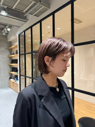 ショート ReX  HAIR INTERNATIONAL 【レックスヘアーインターナショナル】所属・ReX 【心斎橋】 rin🌙のヘアスタイル