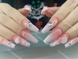 ネイル 神田 ココナッツのネイルデザイン