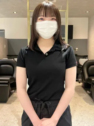 セミロング AI TOKYO　S所属・mizuki 【韓国レイヤー】のヘアスタイル