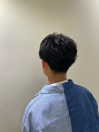 ミディアム 齋藤 大晟のヘアスタイル