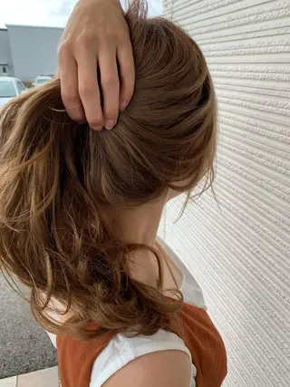 セミロング 松井 恵太のヘアスタイル