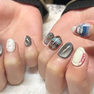 ネイル Nail ヌシん家 AKANEのネイルデザイン