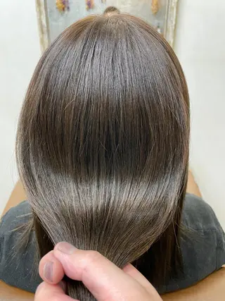 ミディアム カラー TOWA 野村　コウダイのヘアスタイル