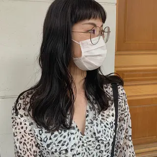 セミロング カラー m ā l o.🌷 サカモトマイコのヘアスタイル