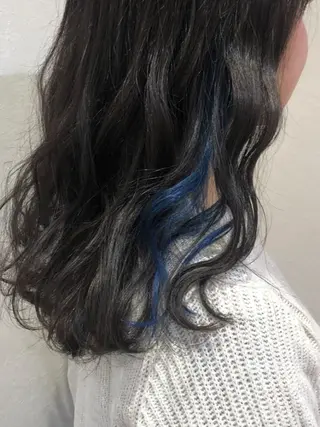 セミロング SOU/エクステ /ダブルカラーのヘアスタイル