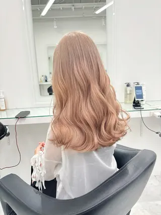 ロング カラー 💖ミルクティー💖 あかり💖のヘアスタイル