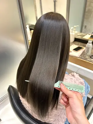 ロング カラー 艶カラー/レイヤー 🦋AKARI🦋のヘアスタイル