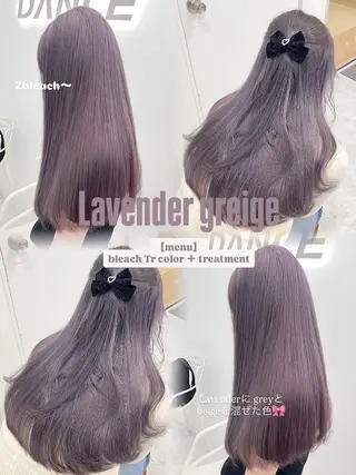 カラー 透ける透明感カラー 🤍anju🎀のヘアスタイル