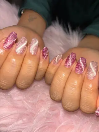 ネイル rukianail 新里のネイルデザイン