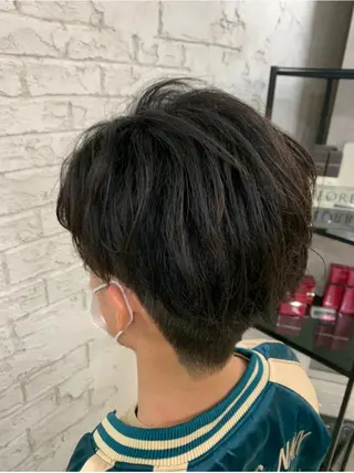 ショート メンズ 💙🎀モテ髪 ♡Airi🎀💙のヘアスタイル