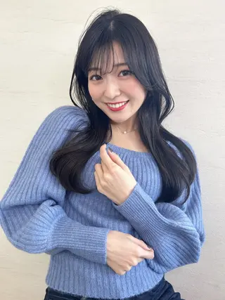 ロング カラー 個室サロンLOUIMADNA栄店所属・髪質改善美容師 個室サロン白金厚哉のヘアスタイル